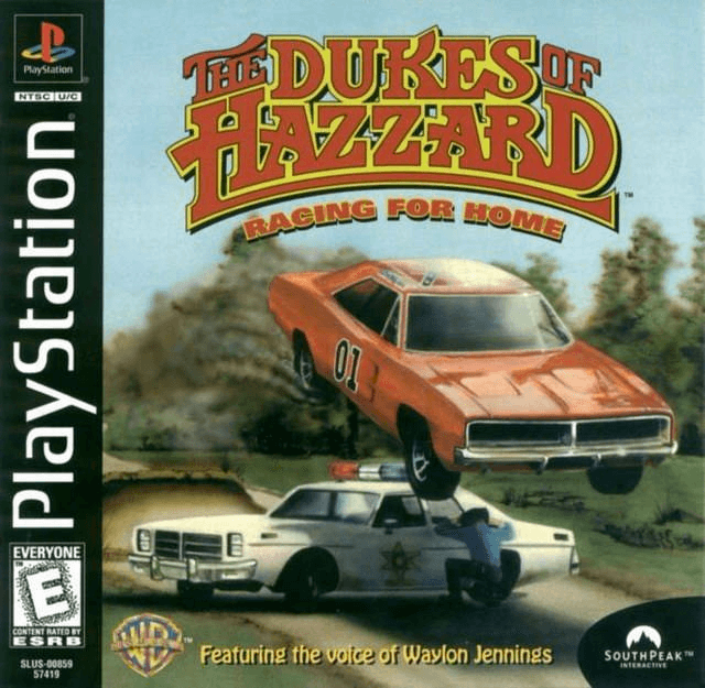Dukes of Hazzard Racing For Home box art for Playstation